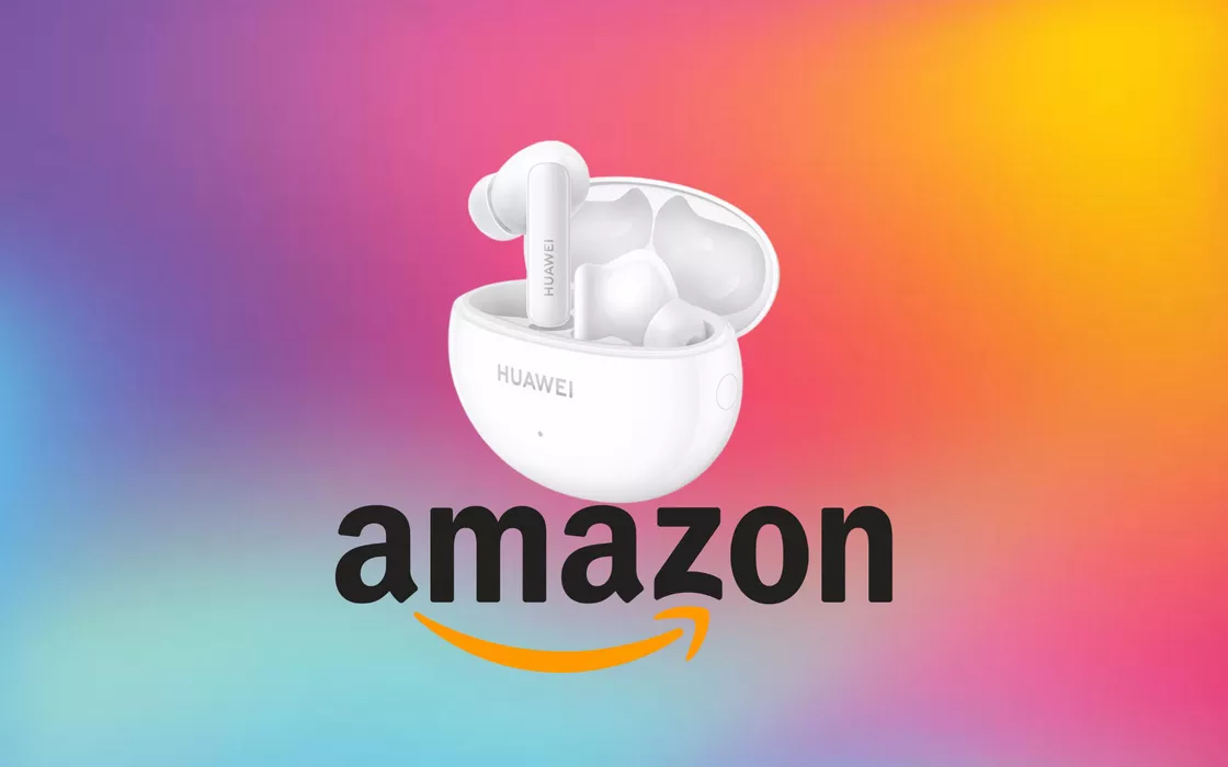 Huawei FreeBuds 5i, le cuffie con ANC in SCONTO su Amazon (-20%)