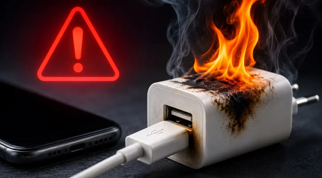 Caricabatterie USB pericolosi: come riconoscere quelli che possono provocare incendi e danni ai dispositivi