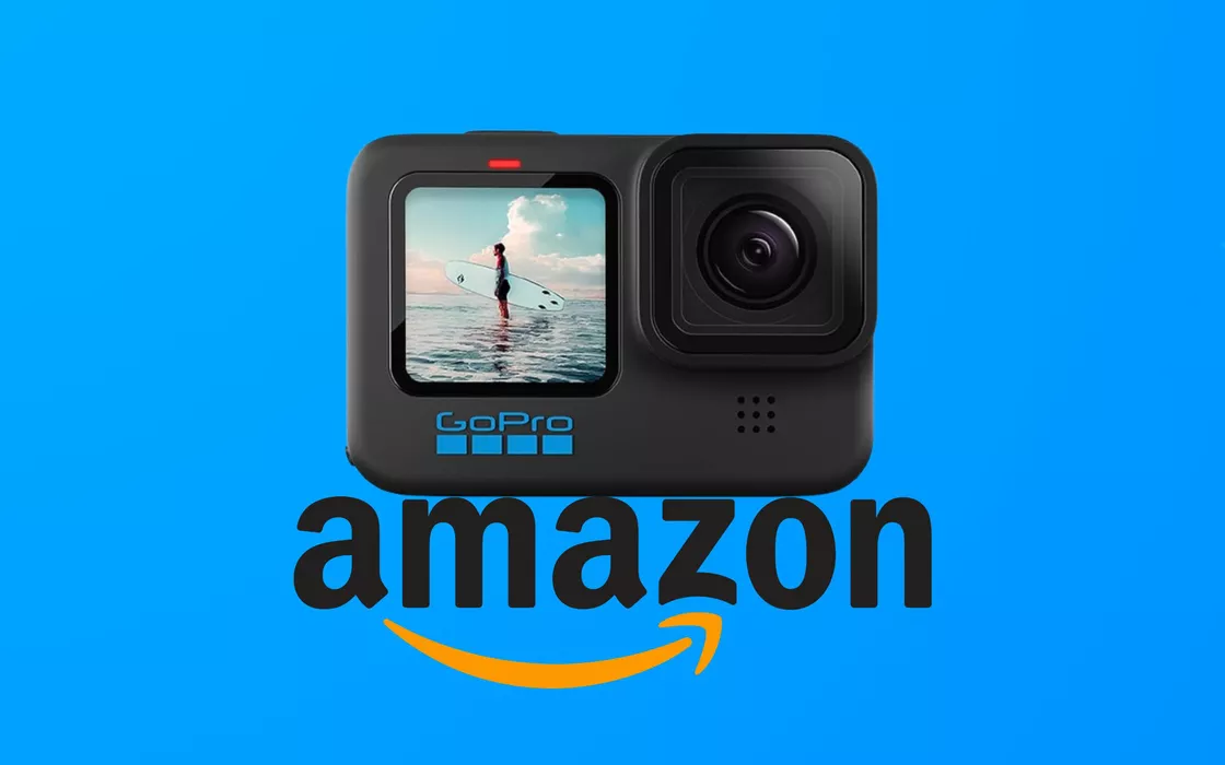 GoPro HERO10, il super sconto di Amazon per comprarla subito