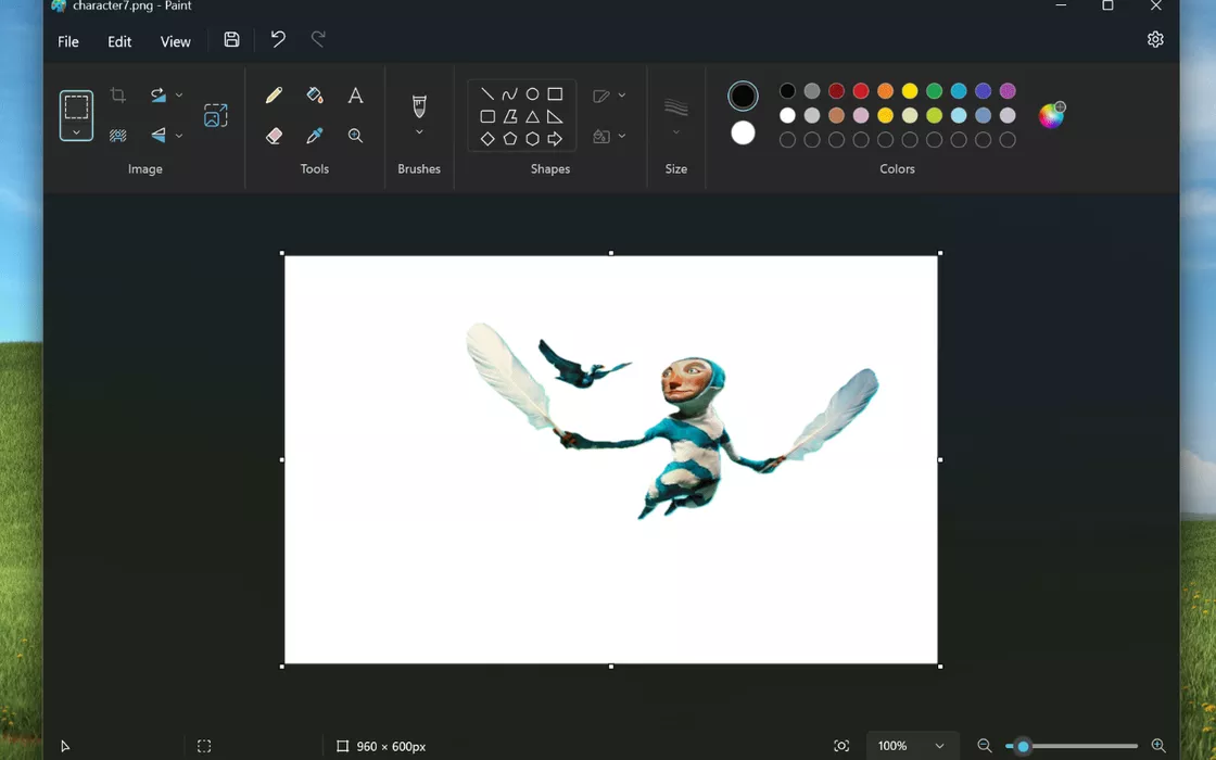 Paint per Windows 11 può rimuovere lo sfondo dalle immagini