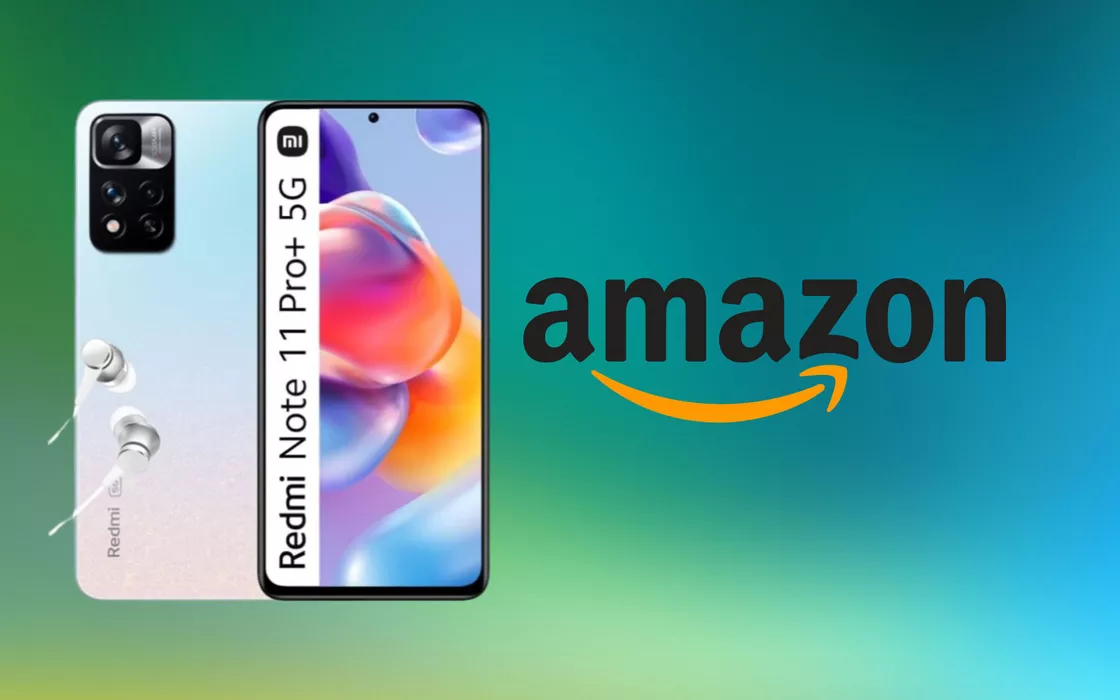 Compra lo Xiaomi Redmi Note 11 Pro+ a metà prezzo su Amazon