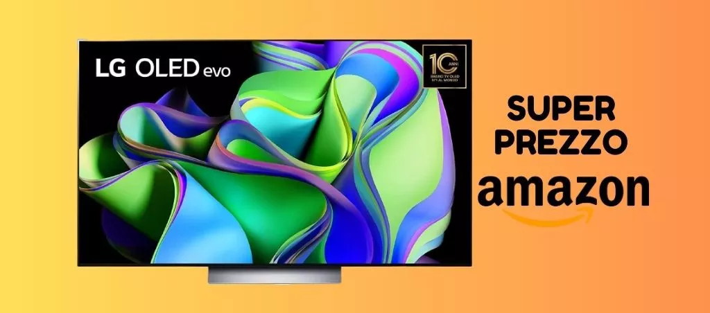 Smart tv LG OLED evo da 55 pollici: la paghi 100 euro IN MENO su Amazon!