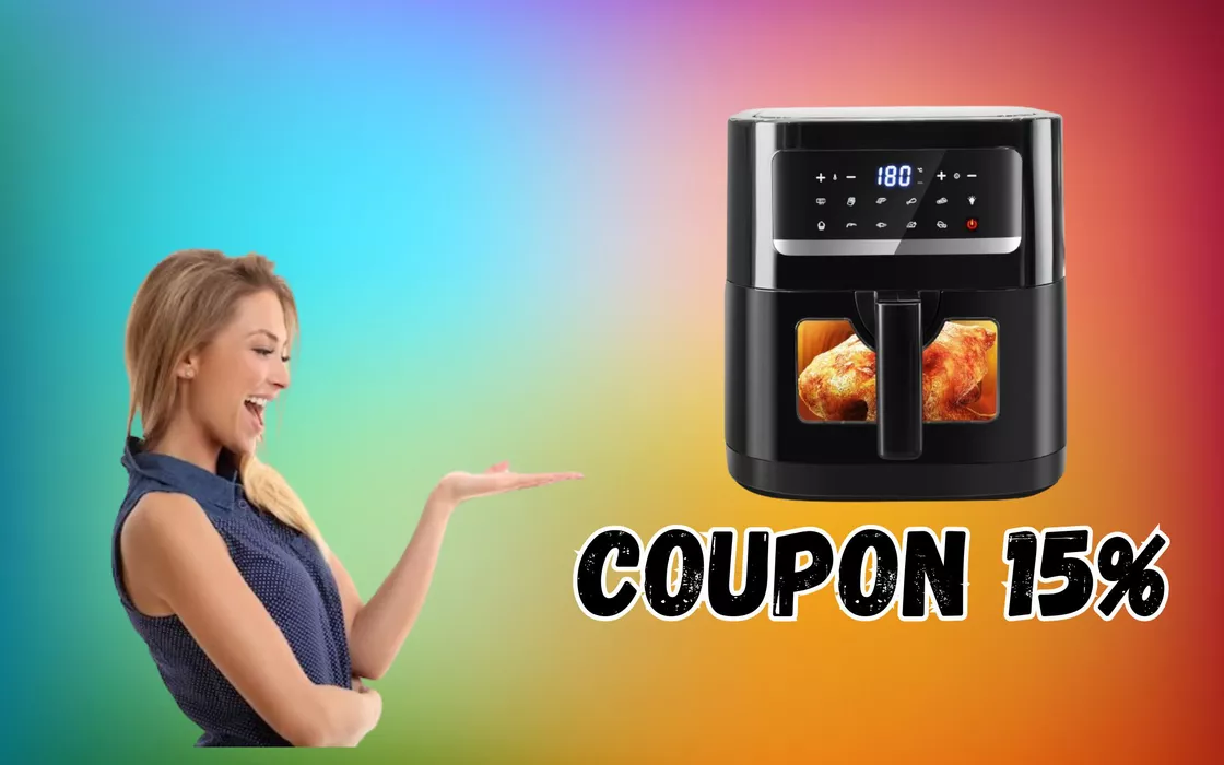 La friggitrice ad ARIA enorme SVENDUTA su Amazon con coupon