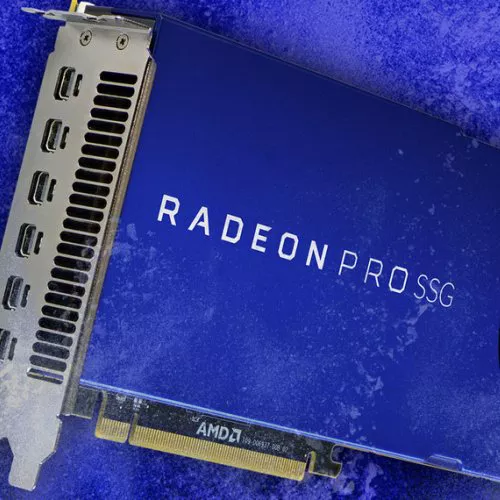 AMD Radeon Pro SSG, scheda grafica Vega con SSD da 2 TB integrato
