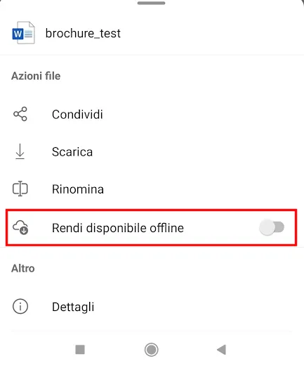 OneDrive offline: come accedere ai file senza connessione di rete