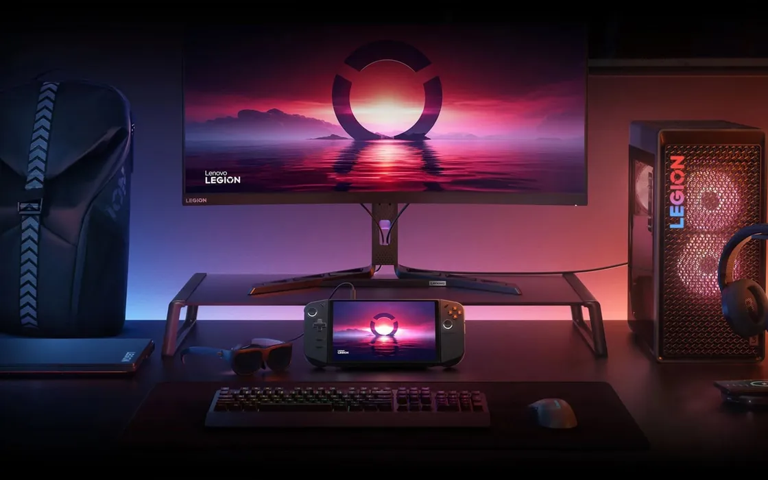 Lenovo presenta Legion Go Fold: il nuovo mini-laptop pieghevole 2-in-1
