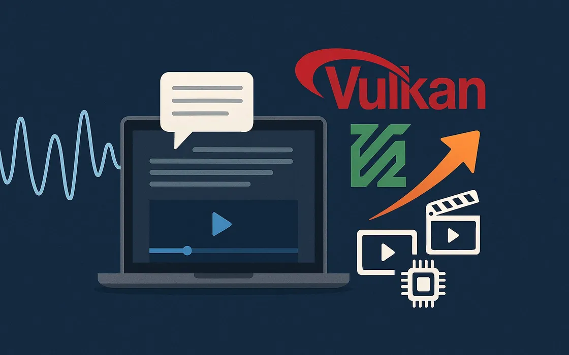 FFmpeg 8.0: Trascrizioni automatiche con Whisper e Accelerazione video Vulkan