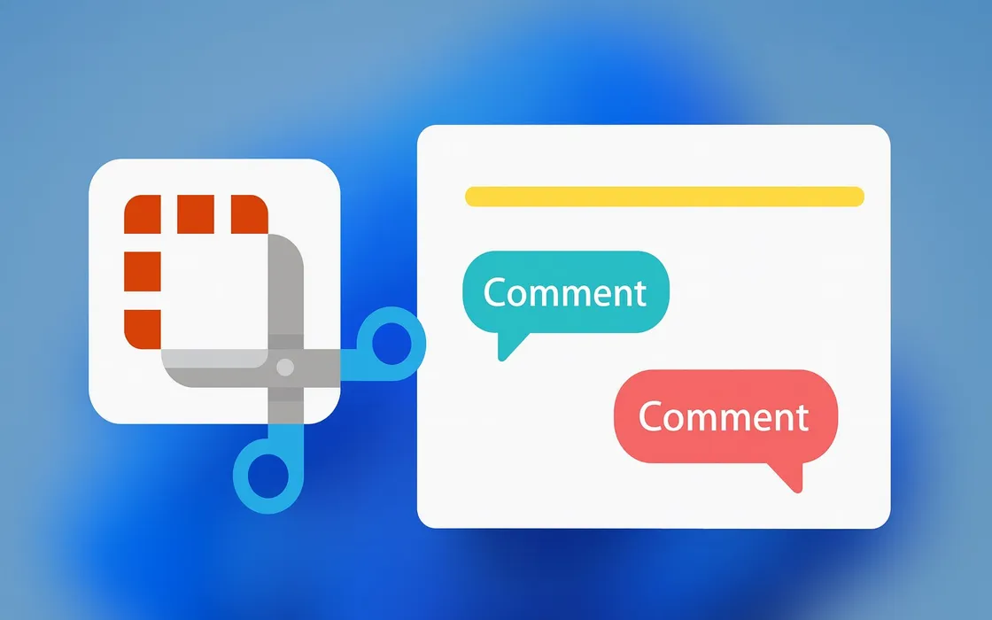 Strumento di cattura Windows 11: aggiungere testi e commenti sulle immagini