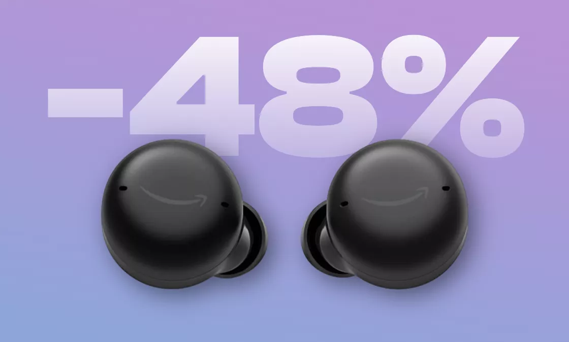 Con gli Echo Buds di 2ª generazione Alexa è sempre a tua disposizione (-48%)