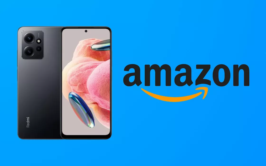 Xioami Redmi Note 12 con display AMOLED in promo su Amazon