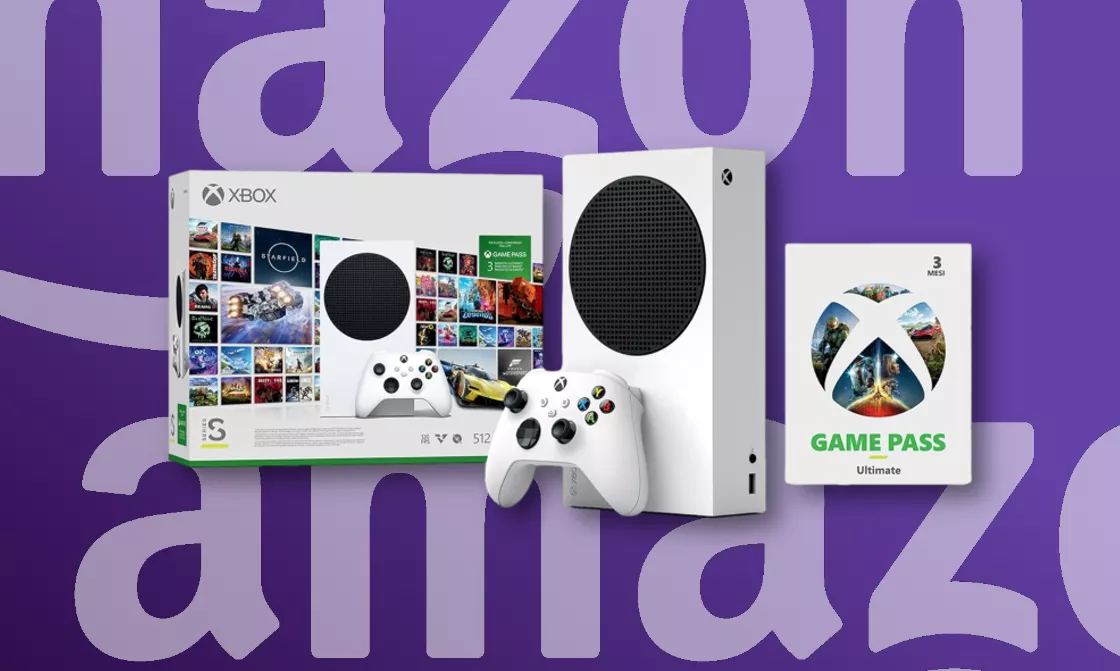 Xbox Series S con 3 mesi di Game Pass: un vero affare oggi su Amazon