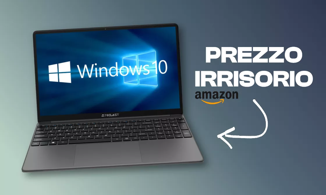 Teclast F15S: prezzo RIDICOLO per il notebook Windows in alluminio