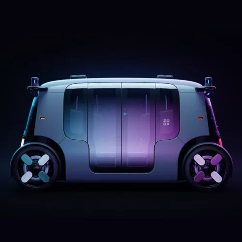 Amazon e Zoox presentano il primo robotaxi elettrico a guida autonoma