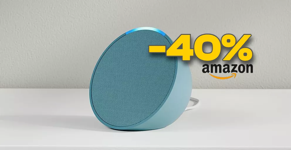 Echo Pop con Alexa occupa poco spazio ma ha un suono potentissimo (-40%)