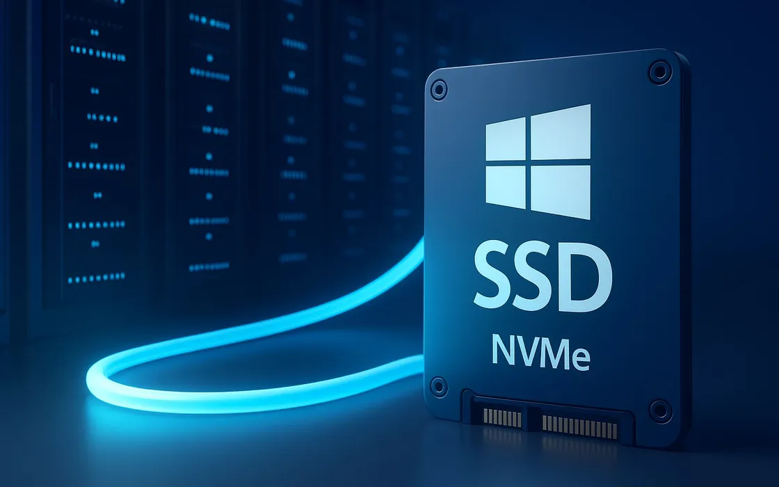 Windows Server 2025 e Native NVMe: prestazioni SSD fino a +80%