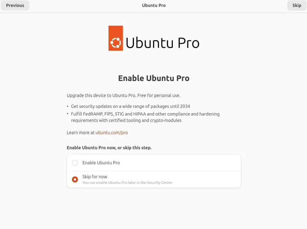 Anteprima: Ubuntu 26.04 LTS: patch di sicurezza per 10 anni con Ubuntu Pro durante l’insta…