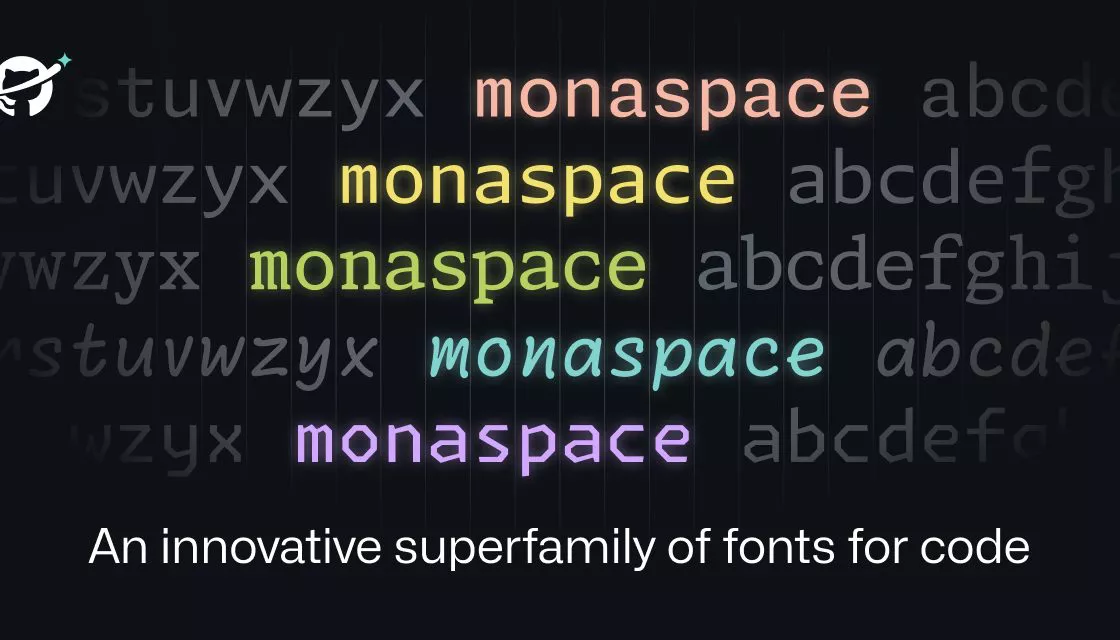 Font a spaziatura fissa: ecco GitHub Monaspace