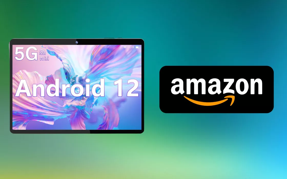 Un tablet da 10 pollici a soli 59 € su Amazon, prezzo bomba