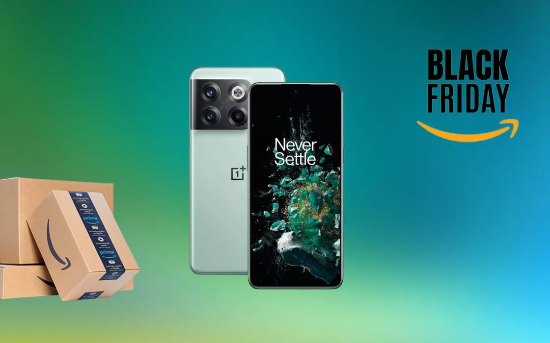 OnePlus 10T 5G è lo smartphone del Black Friday, costa il 15% in meno