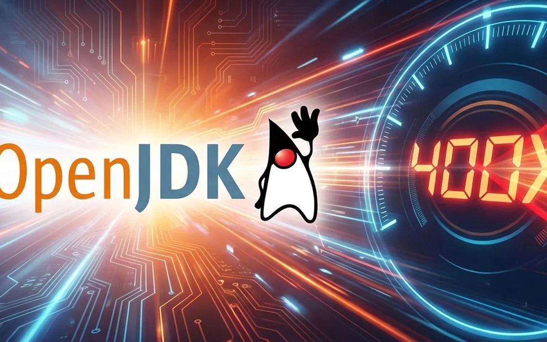 Solo 40 righe di codice: così OpenJDK rende la JVM fino a 400x più veloce
