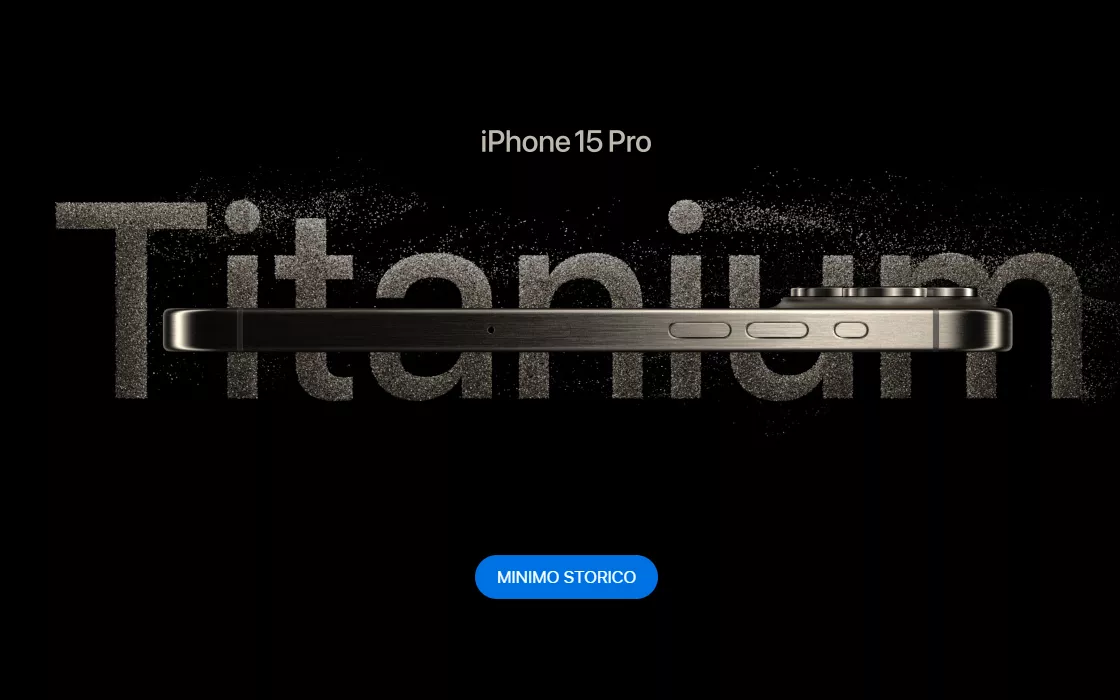 Sorpresa Amazon, iPhone 15 Pro è al MINIMO: lo sconto è di oltre 300€