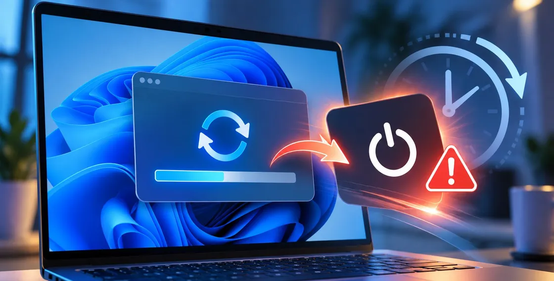 Windows 11 chiede il riavvio troppo presto: aggiornamenti da rifare