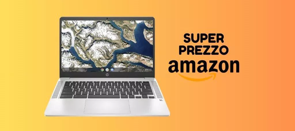 SUPER OCCASIONE: pc HP Chromebook a MENO di 300 euro su Amazon!