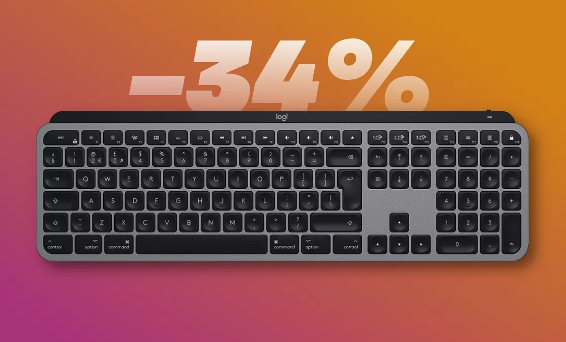Logitech MX Keys per Mac: che affare con lo sconto del 34% su Amazon!