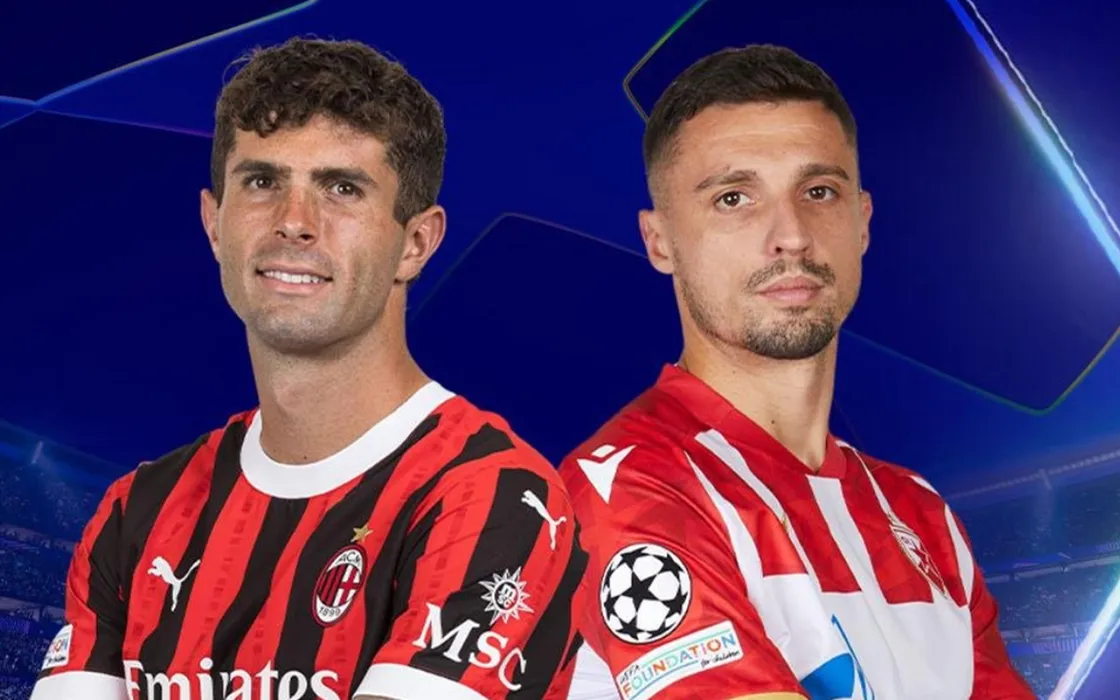 Guarda Milan-Stella Rossa stasera in diretta su NOW