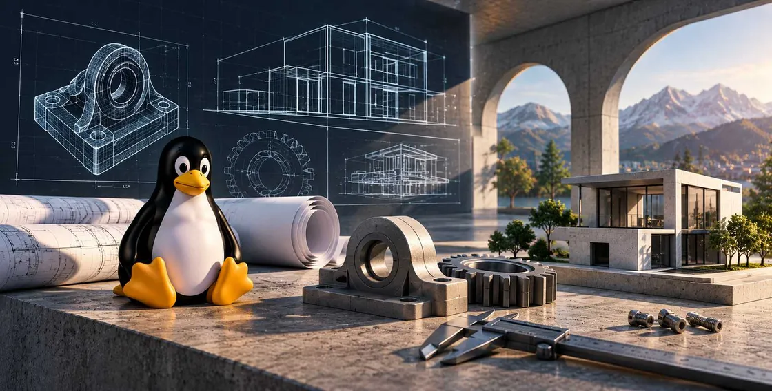 OpenCAD Studio sfida AutoCAD con un'alternativa aperta per CAD 2D e 3D