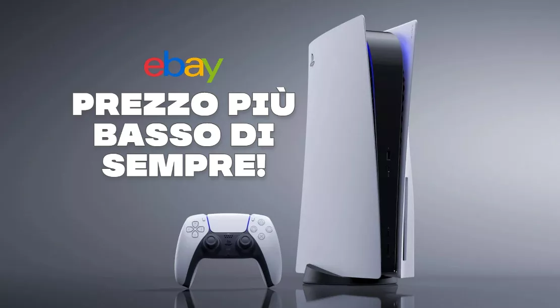 PlayStation 5 Standard a meno di 440€: ore BOLLENTI su eBay