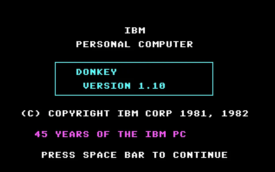 DONKEY.BAS compie 45 anni: il gioco di Bill Gates torna nel browser