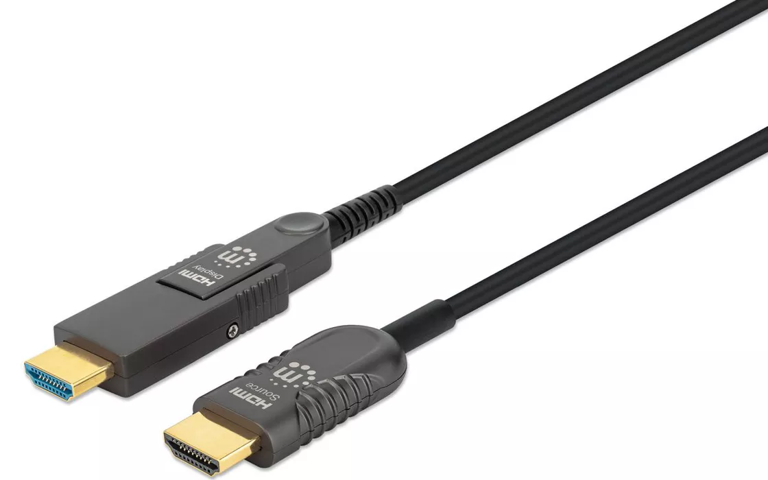 Cavo HDMI ibrido in fibra ottica Manhattan: cos'è e come funziona
