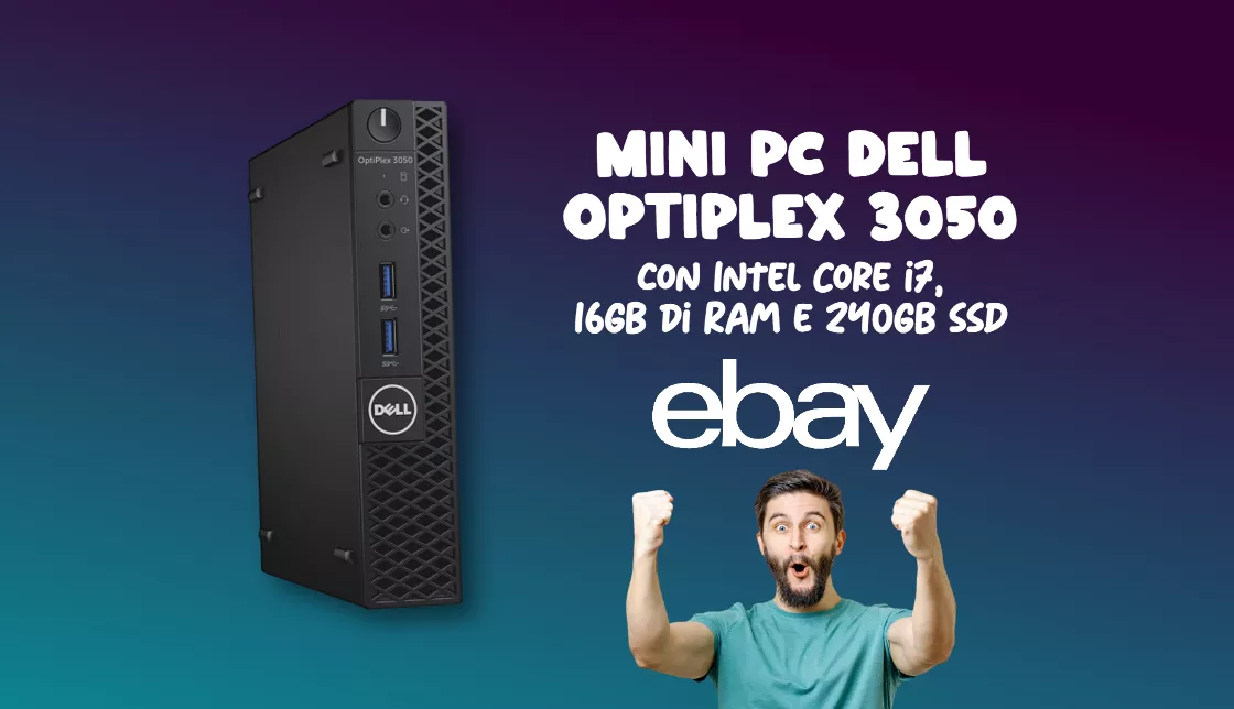 Questo mini PC Dell con Intel Core i7 costa meno di 190€: è un ricondizionato
