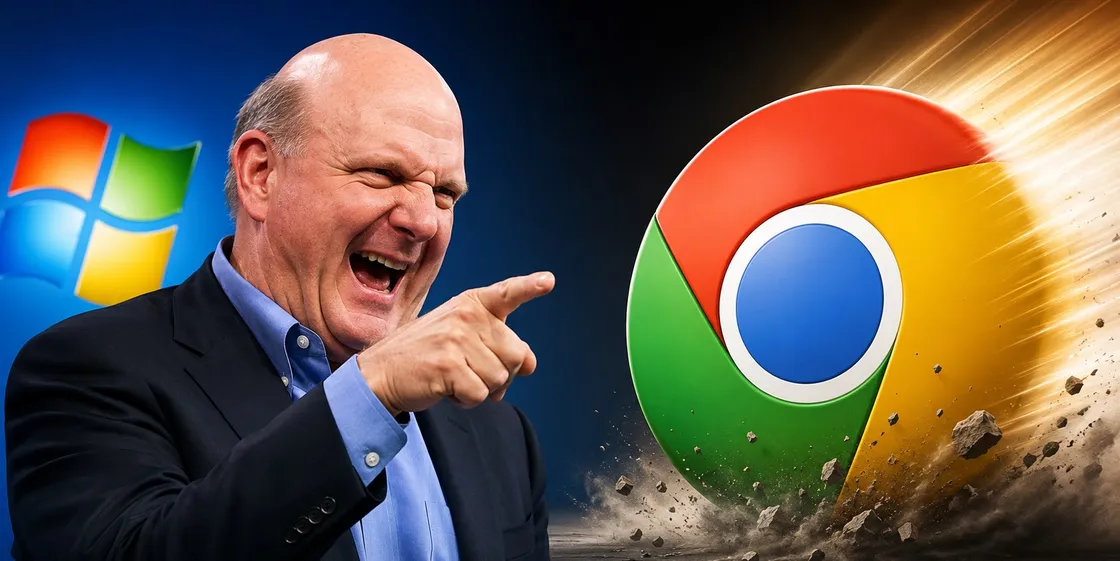Quando Ballmer (Microsoft) derise Chrome: cosa è successo 17 anni dopo