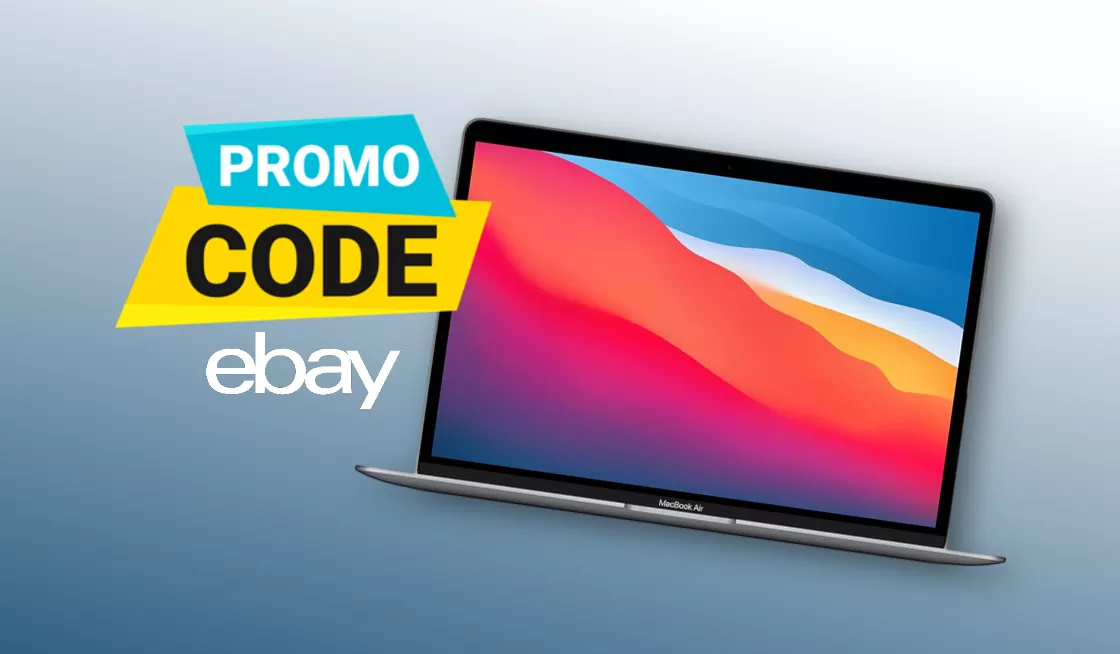 MacBook Air M1 a meno di 800€ con il codice promo eBay!