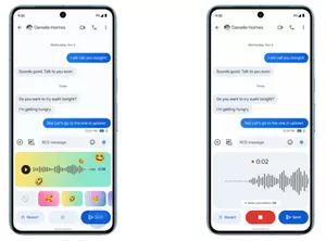 Google Messaggi - vocali