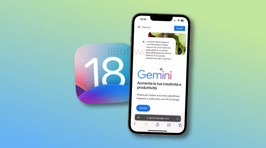 iOS 18 - Gemini su iPhone