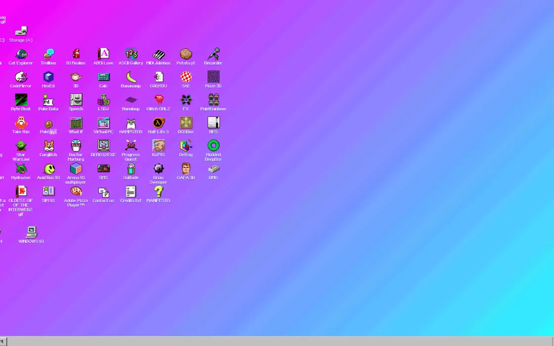 Windows 93, ecco la parodia dei vecchi sistemi operativi Microsoft