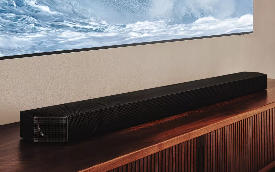 Soundbar Samsung da 340W con subwoofer wireless: portati il CINEMA in casa con 199€