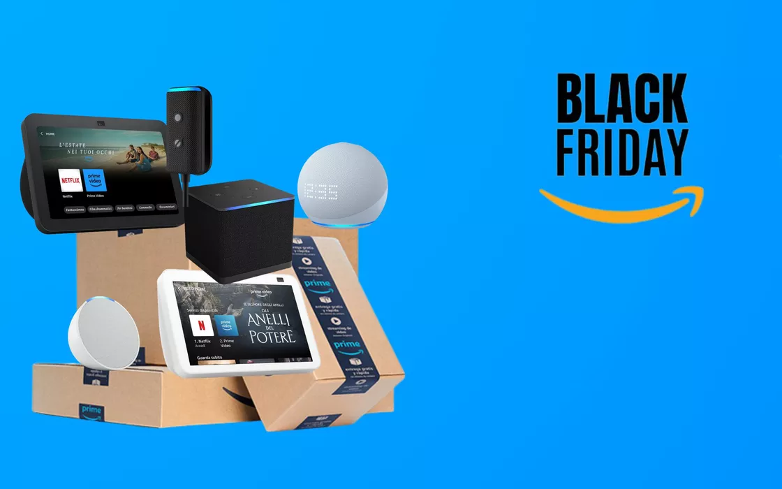 Black Friday 2023, i prodotti con Alexa in super sconto