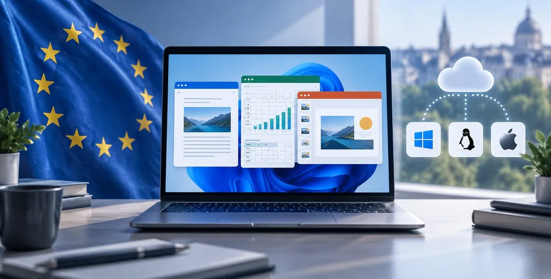 Microsoft Office ha un nuovo rivale: Euro-Office prepara l'app desktop