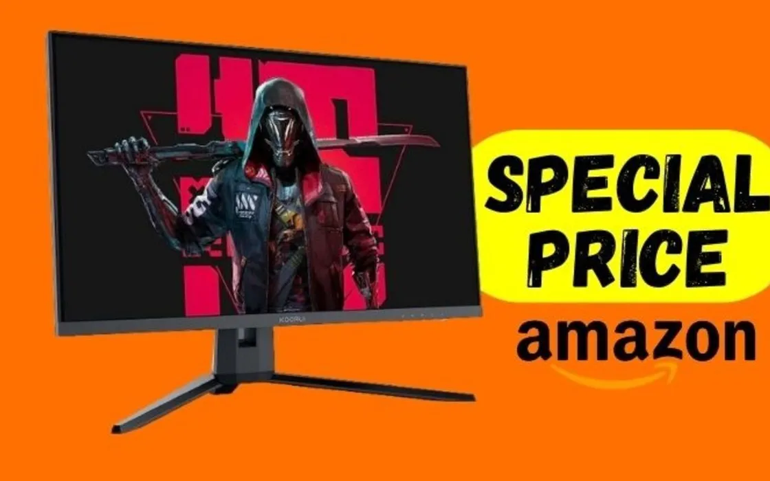 Monitor Gaming da 27 pollici a PREZZO SUPER su Amazon