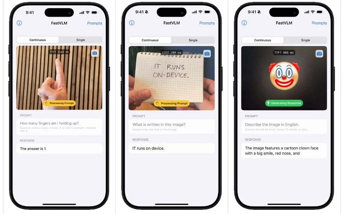 Apple FastVLM: il modello efficiente per l'elaborazione visiva in tempo reale on-device