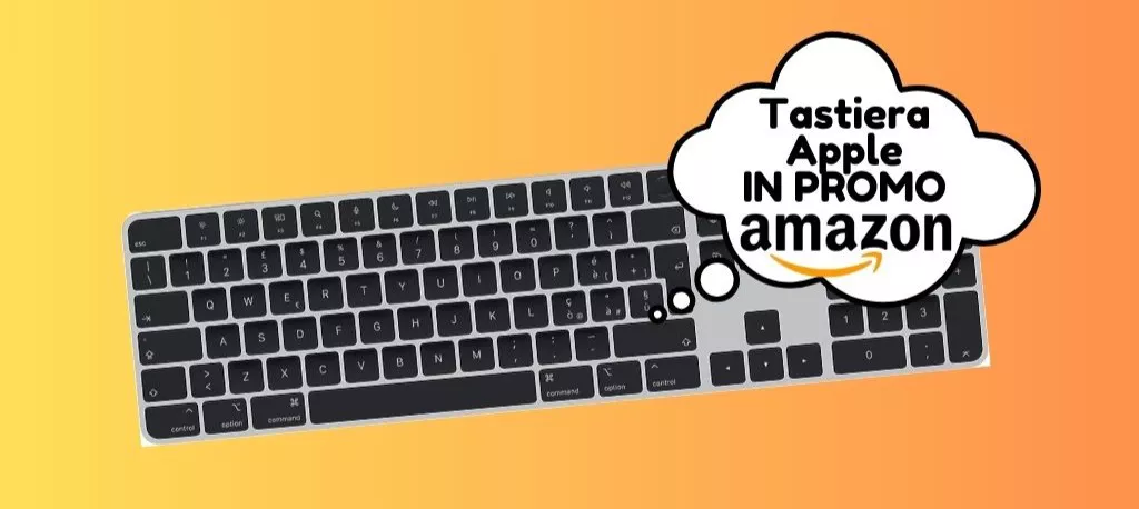 SUPER SCONTO su Amazon per la tastiera Apple Magic Keyboard con Touch ID e tastierino numerico!