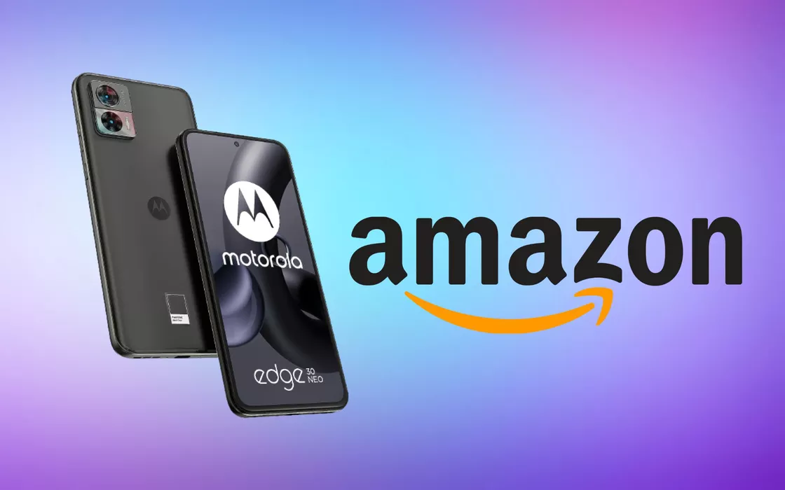 Amazon sconta 50 € sul Motorola edge 30 Neo con 64 MP