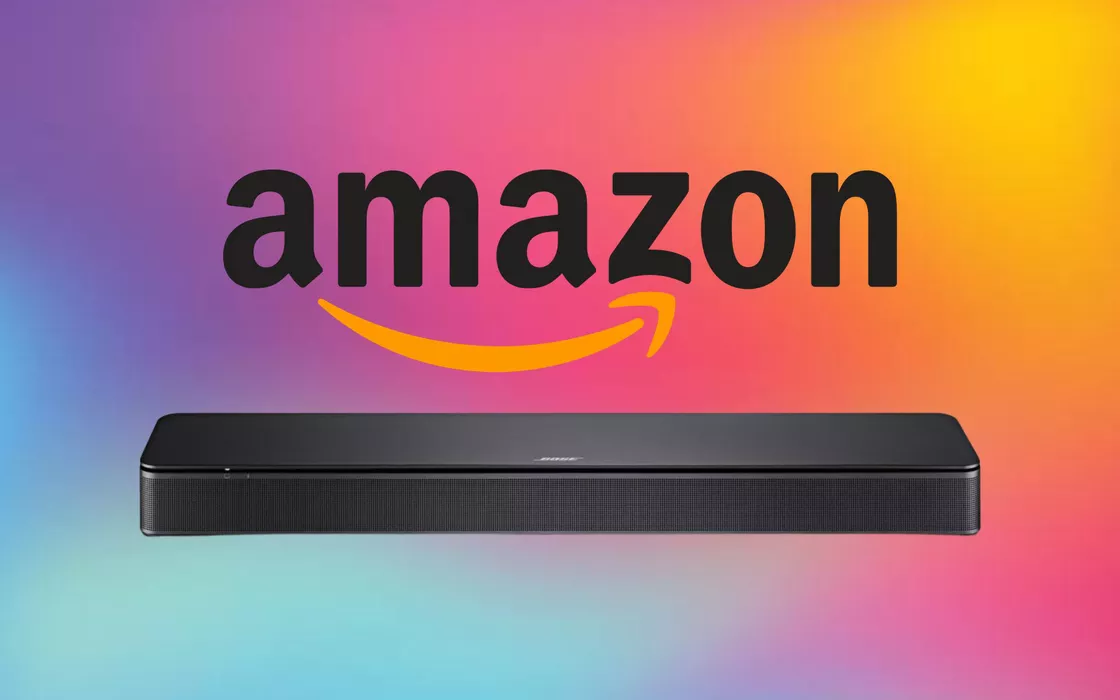 La potenza di questa soundbar Bose è in promo su Amazon