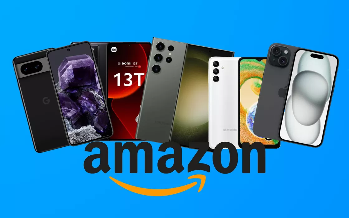Supersconti Amazon, 5 smartphone da acquistare a novembre 2023