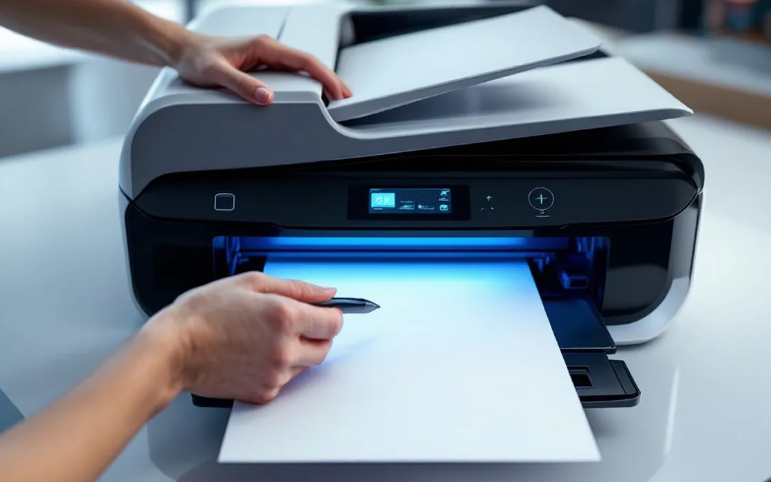 Come si scannerizza un documento con la stampante