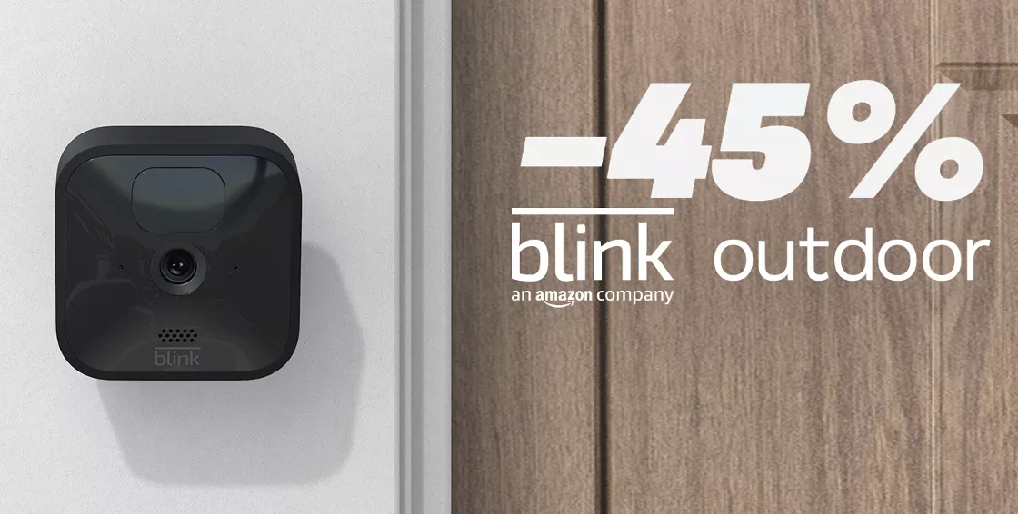 La SICUREZZA al primo posto: 4 videocamere Blink Outdoor SCONTATE del 45%